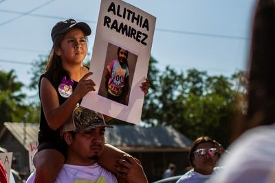 Uvalde Marches for Transparency and Gun Reform