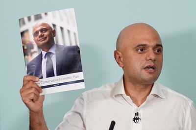Sajid Javid dodges questions over previous tax affairs at campaign launch
