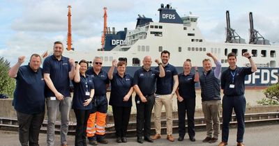 DFDS Seaways' Immingham team sails to international safety accolade as refinery hits major milestone