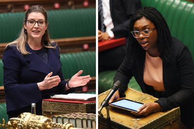 Penny Mordaunt and Kemi Badenoch top Tory party membership poll for next leader