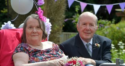 Couple renew their wedding vows in care home on their 52nd wedding anniversary