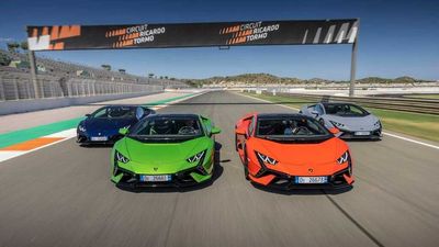 Lamborghini Huracán Tecnica Takes To The Track In Valencia