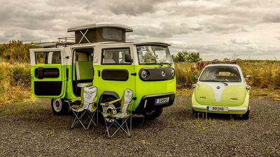 ElectricBrands Shows Production-Spec XBus Camper, Evetta Micro EVs