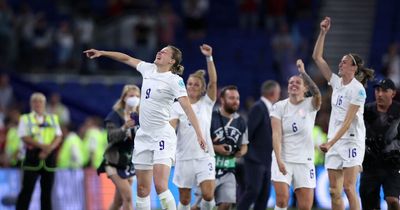 England fans sing "It's Coming Home" as Lionesses make Euro 2022 statement