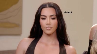 Kim K Addresses Her Gross ‘Get Yr Ass Up Work’ Comment In The Spicy New Kardashians Trailer