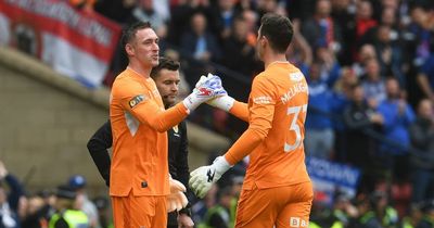 Allan McGregor Rangers contract came with no promises as Gio van Bronckhorst insists Jon McLaughlin fight is on