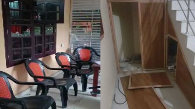 Bomb hurled at Rashtriya Swayamsevak Sangh's office in Kerala's Payyannur