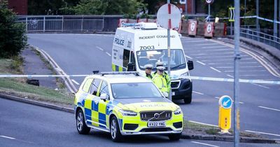 Man, 23, dies after Range Rover crashes into phone mast - a woman, 23, has been arrested