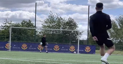 Watch Tom Lawrence give Rangers fans glimpse of finishing skills as he prepares for Gers debut