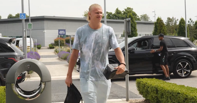 20 Man City players spotted arriving for first day of pre-season including Haaland and Alvarez