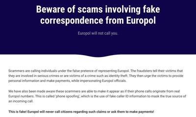 ‘Europol ploy’: mass phone scam defrauds Germans of millions of euros