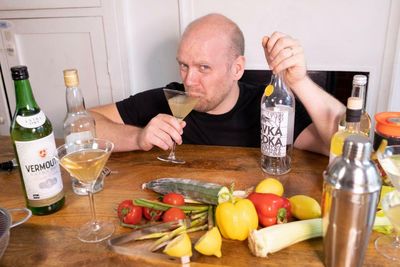 ‘The whole thing tastes like gherkins!’ Are vegetable martinis really the drink of the summer?