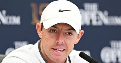 Rory McIlroy says it's the right decision that LIV backer Greg Norman is not at The Open