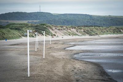 This is the new TV show being filmed at Ayrshire beach TODAY