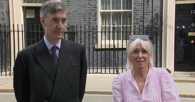 Jacob Rees-Mogg and Nadine Dorries back 'proper Conservative' Truss with Sunak dig