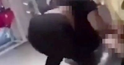 Woman does a poo during violent Penneys brawl as horrified shoppers watch on