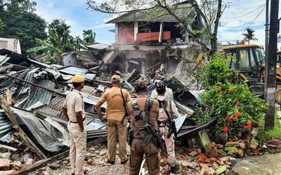 House of Assam man accused of abetting suicide demolished