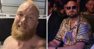 Thor Bjornsson makes Tyson Fury accusation after exhibition fight 'agreed'