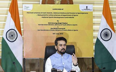 Tell people of Himachal Pradesh about advantage of ‘double engine’ government: Anurag Thakur to BJP workers