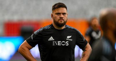 New Zealand’s Angus Ta’avao gets three-week ban after red card against Ireland