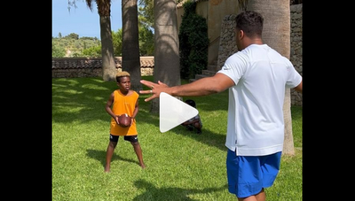 Russell Wilson coaching up his sons is the best video you’ll watch today