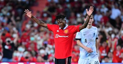 Manchester United fans stunned after Fred scores wonder goal in first half demolition of Liverpool