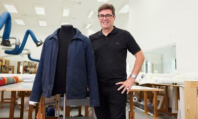 Andy Burnham’s ‘king of the north’ jacket goes on display in Manchester