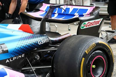 The F1 wing changes helping Alpine target Mercedes