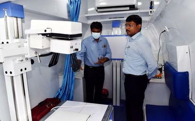 Mobile vehicle to screen residents for TB in Tiruvannamalai