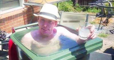 Lad jokingly lists his 'portable plunge pool' for sale as temperatures soar