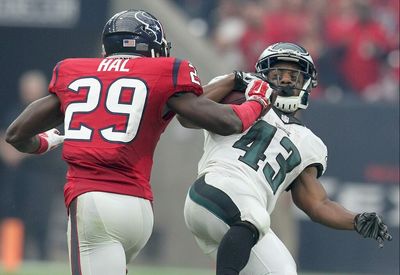 Texans to wear Battle Red helmets for Philadelphia Eagles game Nov. 3