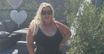 Gemma Collins 'embraces imperfections' as she slips into swimsuit