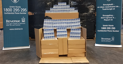 Revenue seize over a million cigarettes and large sum of cash in separate incidents