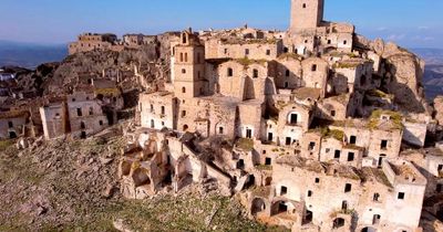 Inside the abandoned Italian ghost town that appears in dozens of Hollywood films