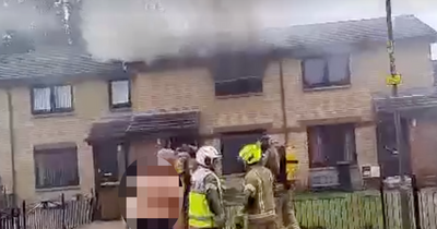 Edinburgh firefighters race to huge blaze as fire tears through two-storey house