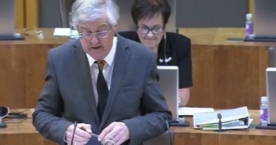 Mark Drakeford wore an eye-catching tie in the Senedd and there's a lovely story behind it