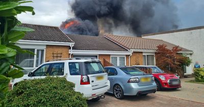 House fire in Fife as emergency crews battle blaze in Dalgety Bay