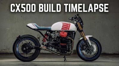 Watch A Stunning Honda CX 500 Custom Build Come To Life In Time Lapse