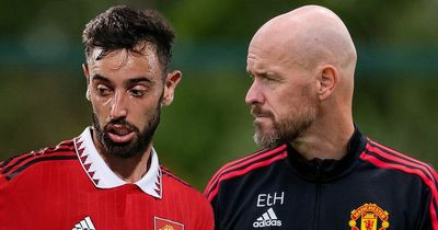 Bruno Fernandes admits Man Utd stars are "tired" due Erik ten Hag's methods