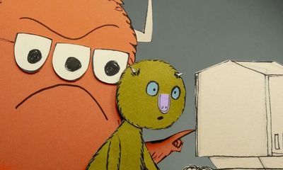 Never fear! Mo Willems’ spectacularly unscary monster is gobbled up by kids