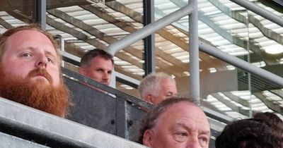 Jamie Carragher watches on as son scores against Liverpool in pre-season friendly