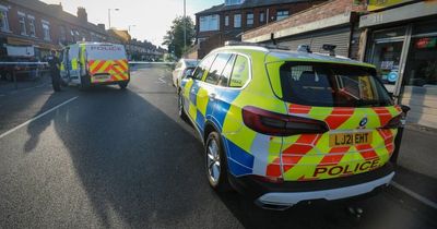 Police and air ambulance scramble to busy road after 'girl hit by car' in Oldham