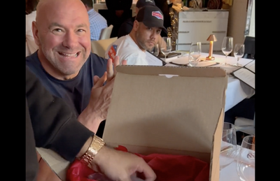 Fighters react to Dana White’s $250,000 cash birthday gift to Nelk Boys’ Kyle Forgeard