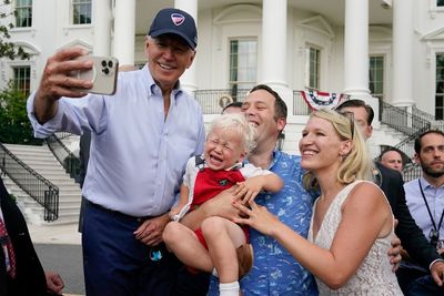 Biden fondly recalls less polarized era while hosting picnic