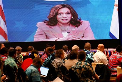 US VP Harris launches $600m push into the Pacific