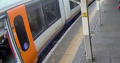 Trains pulled off with passenger hand trapped in door, dragging them along platform