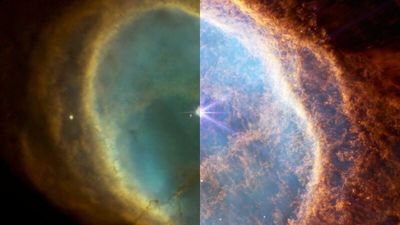Comparing NASA's new James Webb Space Telescope images to Hubble's pictures