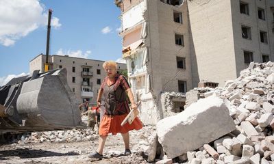Donetsk town of Chasiv Yar reels from deadly Russian rocket strike