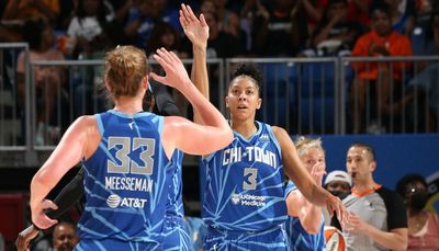 Sky’s Candace Parker doesn’t want to talk retirement, but has confidence in future stars like Rhyne Howard