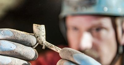 Mystery graffiti and items found in hidden abandoned mine dating back 200 years